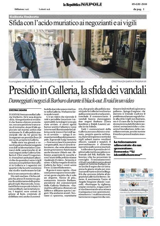 La Repubblica - Galleria