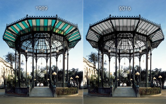 Napoli, Villa Comunale, Cassa Armonica di Enrico Alvino